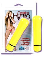 Yellow Waterproof Gyrating Hydro Massager