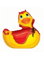 I Rub My Red Devil Duckie