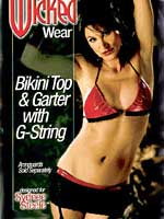 Wicked Wear Bikini Top and Garter