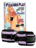 Gina Lynn Pleasure Play Lavender Ankle Cuffs
