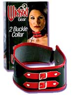 Wicked Wear 2 Buckle Collar