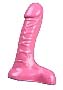 Ballsy Dick 6 Inch Hot Pink