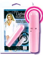 Dr. Z Lighted Pink 4 Inch Massager
