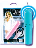 Dr. Z Lighted Aqua 4 Inch Massager