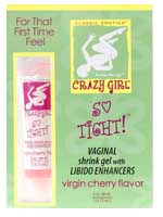 Crazy Girl Shrink Gel with Libido Enhancers