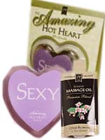 Amazing Hot Heart Sexy Massage Kit