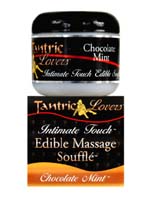Tantric Lovers Edible Massage Chocolate Mint Souffle
