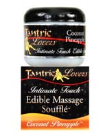 Tantric Lovers Edible Massage Coconut Pineapple Souffle