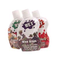 WET Fruit Flavor Personal Lubricants