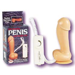 6 Inch Penis with Suction Cup