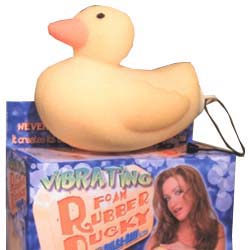 Pulsa Bath Vibrating Foam Rubber Ducky