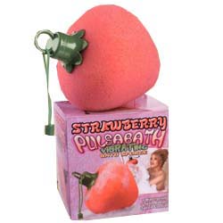 Strawberry Vibrating Pulsa Bath