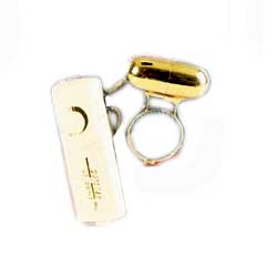 Gold Vibrating Cock Ring