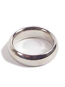 Alchemy Metallics Wide Metal Countoured Ring