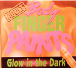 Glow In The Dark Body Finger Paints