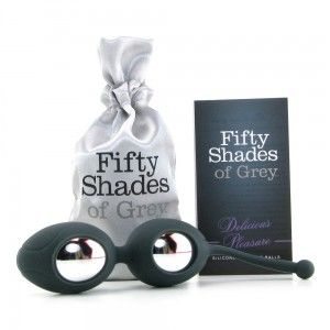 Fifty Shades Delicious Pleasure Silicone Pleasure Balls