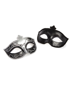 Fifty Shades Masquerade Masks Twin Pack