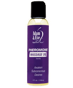 Adam and Eve Pheromone Massage Oil Vanilla