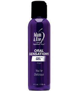 Adam and Eve Oral Sensations Gel Grape