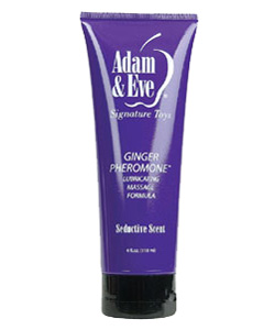 Adam and Eve Ginger Pheromone Lubricating Massage Formula