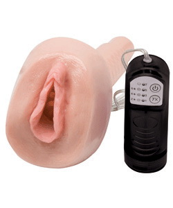 Eves Pussy 7X Fantasy Vibrating PleasureSkin Pussy Natural