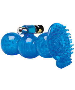 Adam and Eve CyberSkin 5X Vibrating Royal Grip Stroker