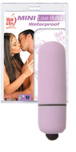 Adam and Eve Mini Love Waterproof Love Me Lavender Bullet