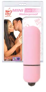 Adam and Eve Mini Love Waterproof Please Me Pink Bullet
