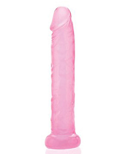 Adam and Eve Pink Jelly Slim Dildo