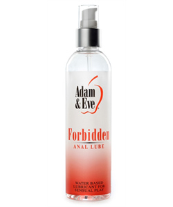 Adam and Eve Forbidden Anal Lube 8 Oz