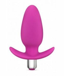 Luxe Little Thumper Butt Plug Fuschia