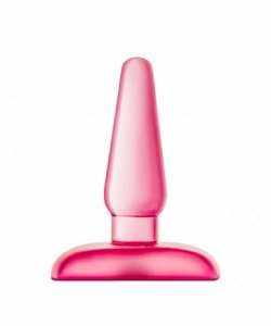 B Yours Eclipse Pleaser Butt Plug Small Pink