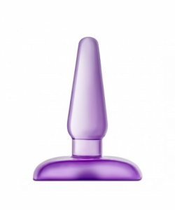 B Yours Eclipse Pleaser Butt Plug Small Purple