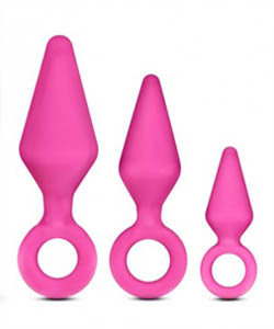 Candy Rimmer Butt Plug Trainer Kit Fuchsia 