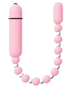 Mega Booty Beads Anal Vibe Pink
