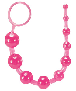 Blush Sassy Anal Beads Pink