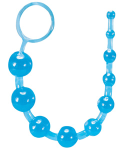 Blush Sassy Anal Beads Blue