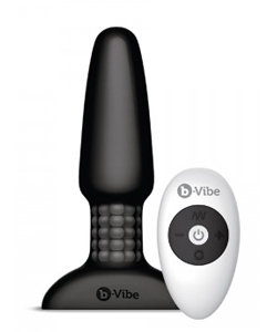 B Vibe Rimming Plug Black