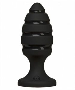 The Blast Silicone Butt Plug Black