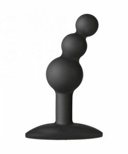 The Minis Bubble Butt Plug Medium Black