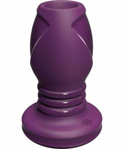 The Stretch Tunnel Butt Plug Medium Purple