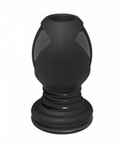 The Stretch Tunnel Butt Plug Large Black