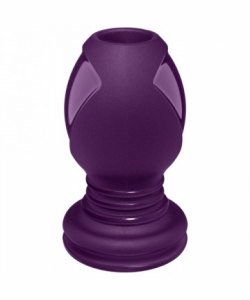 The Stretch Tunnel Butt Plug Large Purple