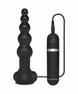 Passion Vibrating Butt Plug Black