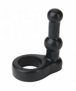 Double Dip Silicone C Ring Black