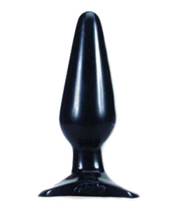 Classic Butt Plug Black Medium