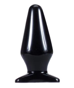 Classic Butt Plug Large Black 