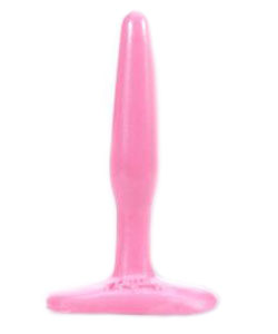 Smooth Classic Butt Plug Hot Pink Slim