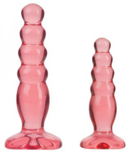 Crystal Jellies Anal Delight Trainer Kit Pink