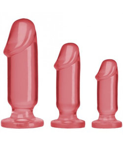 Crystal Jellies Anal Starter Kit Pink